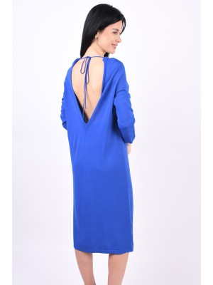 Dress Vero Moda Curve Vmmusic Deep Beaucup Blue